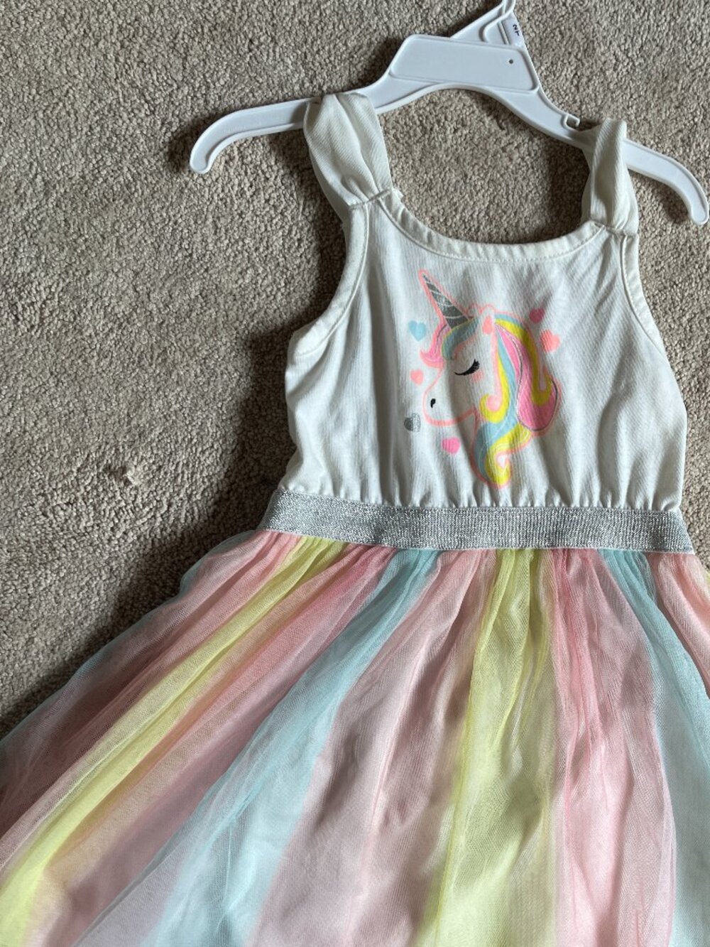 Little Lass Unicorn Tutu Dress (Size 5)